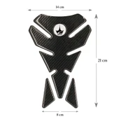 Grippatch Yamaha, BMW, Honda ile Uyumlu Universal 6D Karbon Tank Pad GC04 - 1