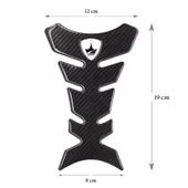 Grippatch Ducati, Mv Agusta ile Uyumlu Universal 6D Karbon Tank Pad GC08 thumbnail 2