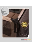 HOLMER Maxi Comfort Coolstyle (ANNE YANI-DELUXE KUMAŞ) Cibinlikli Oyun Parkı/anne Yanı 70x110cm Bej - 6