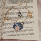 El Yapımı Miyuki Kedi Takı Seti - 4