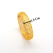 Çelik Kelepçe Altın Kaplama Kadın Hint Model BLZ-612 thumbnail 3