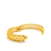 Çelik Kelepçe Altın Kaplama Kadın Hint Model BLZ-612 thumbnail 2