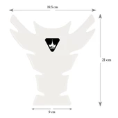 Grippatch Triumph Motosikletler ile Uyumlu Universal Şeffaf Tank Pad GT03 thumbnail 2