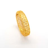 Çelik Kelepçe Altın Kaplama Kadın Hint Model BLZ-612 thumbnail 1