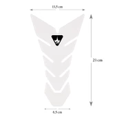 Grippatch Triumph Motosikletler ile Uyumlu Universal Şeffaf Tank Pad GT05 - 2