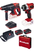 Einhell te-ci 18 li bl Vidalama Te-hd 18/20 Matkap 2x4.0ah Matkap Darbeli Set - 1