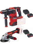 Einhell Herocco 36/28 Kırıcı Delici Axxio 125mm Avuç Taşlama 2x4.0ah Akülü Kömürsüz Set - 1