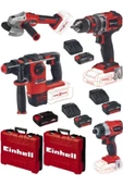 Einhell Tp-cd 18/50 Li-i Bl Matkap Te-cı 18 Bl Vidalama Herocco Axxio 125mm2x4.0+2.0+2.5 Akülü Set - 1