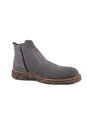 Erkek Chelsea Bot - Gri Süet, Hakiki Deri thumbnail 3