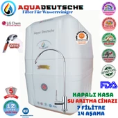 AQUA DEUTSCHE BEYAZ 12 LİTRE 7 FİLTRE 14 AŞAMA SU ARITMA CİHAZI thumbnail 1