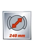 Einhell Cc-po 90 Pasta Cila Polisaj Parlatma Makinesi 240 Mm 90w - 7