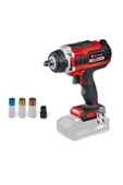 Einhell IMPAXXO 18/400 - Solo, Kömürsüz Darbeli Somun Sıkma (Akü ve şarj cihazı dahil değildir) - 1
