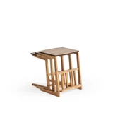 Manila Üçlü Zigon Sehpa | Ceviz | Kayın Sehpa thumbnail 4