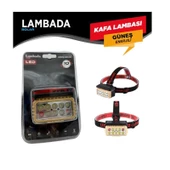 Kafa Lambası Cob 10W Solar-Şarzlı Çakarlı - 3