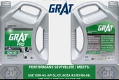 Grat 10w40 Motor Yagı Yarı Sentetık 5 Lt (610405) - 1