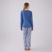 Arnetta AR3069X Kadın Büyük Kışlık Beden Pijama Takımı - 3