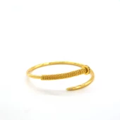 Çelik Kelepçe Altın Kaplama Kadın Çivi Model BLZ-611 thumbnail 1