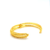 Çelik Kelepçe Altın Kaplama Kadın Hint Model BLZ-610 thumbnail 2