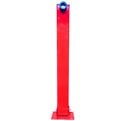 Kırmızı Bariyer Kilitli Yatar Park Bariyeri Araç Kişisel Otopark Direği 60 cm (2 ADET) Kırmızı - 4