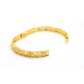 Çelik Kelepçe Altın Kaplama Kadın Hint Model BLZ-607 thumbnail 3