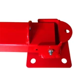 Kırmızı Bariyer Kilitli Yatar Park Bariyeri Araç Kişisel Otopark Direği 60 cm (2 ADET) Kırmızı - 5