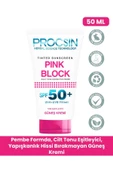 Procsin Pink Block Aydınlatıcı ve Ton Eşitleyici Güneş Kremi SPF50+ 50 ML - 1
