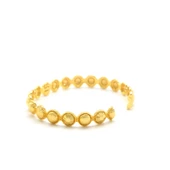 Çelik Kelepçe Altın Kaplama Kadın Hint Model BLZ-603 thumbnail 1