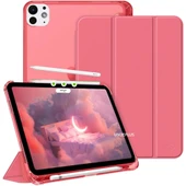 Apple iPad Pro 12.9 3./4./5./6. Nesil M2 Kılıf Flip Cover Kalem Bölmeli PC Case 2018-2023 - 5