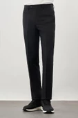 Siyah Esnek Yandan Cepli Comfort Fit Classic Pantolon 1003245207 thumbnail 1