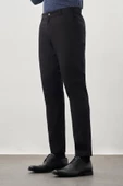 Siyah Pamuklu Yandan Cepli Casual Slim Fit Chino Pantolon 1003245168 thumbnail 3