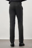 Koyu Antrasit Esnek Yandan Cepli Slim Fit Classic Pantolon 1003245209 thumbnail 4
