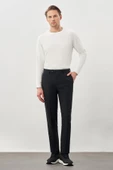 Siyah Esnek Yandan Cepli Comfort Fit Classic Pantolon 1003245207 thumbnail 2
