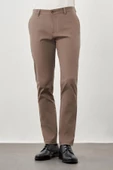 Haki Pamuklu Yandan Cepli Casual Slim Fit Chino Pantolon 1003245168 thumbnail 1