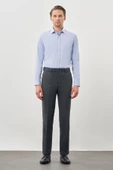 Lacivert Düz Gabardin Esnek Yan Cep Slim Fit Classic Pantolon 1003245209_220 thumbnail 2