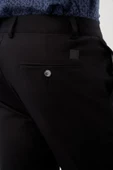 Siyah Pamuklu Yandan Cepli Casual Slim Fit Chino Pantolon 1003245168 thumbnail 5