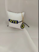 El Yapımı Miyuki Fenerbahçe Bileklik Ve Anahtarlık - 1