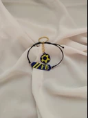 El Yapımı Miyuki Fenerbahçe Bileklik Ve Anahtarlık - 4