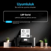 KingJET® CRG-725 20'li Paket - Canon Uyumlu Çipli Muadil Toner - 3