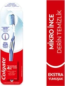 Colgate Visible White Maksimum Beyazlık Diş Macun 75 ml + Mikro Ince Advanced Manuel Diş Fırçası 2+1 - 2