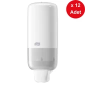 Tork Köpük Sabun Dispenseri Beyaz x 12 Adet (561500) - 1