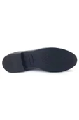 VENÜS 2455202K DÜZ TOPUK PÜSKÜLLÜ DERİ LOAFER KADIN AYAKKABI - 7