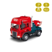 KLX600-344 Sürtmeli Işıklı Müzikli Çekici Tır Kafası 1:24 -Vardem Oyuncak - 2