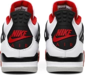 Nike Air Jordan Retro 4 Fire Red Erkek Spor Ayakkabı - 6