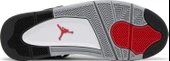Nike Air Jordan Retro 4 Black Canvas Erkek Spor Ayakkabı thumbnail 4