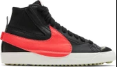 Nike Blazer Mid '77 Jumbo Black Bright Crimson Erkek Spor Ayakkabı thumbnail 1