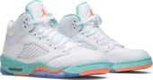 Nike Air Jordan 5 Retro GS 'Light Aqua' Spor Ayakkabı - 8