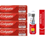 Colgate Visible White Maksimum Beyaz Diş Macun 75 ml+Mikro Charcoal Hassas Temizlik Yumuşak Fırça4+1 - 1