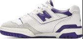 New Balance 550 White Purple Kadın Spor Ayakkabı thumbnail 3