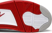 Nike Air Jordan Retro 4 Fire Red Erkek Spor Ayakkabı - 5