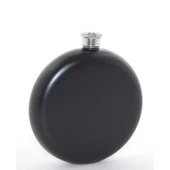 Paslanmaz Çelik Yuvarlak 8 Oz Tekli Matara - 1